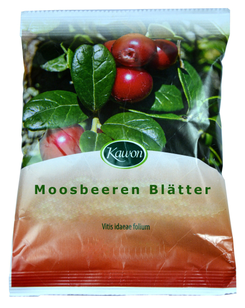 Moosbeeren, Preiselbeeren Blätter, 50g bekämpfen Bakterien bei Blasenentzündung, Harnwegeinfektion